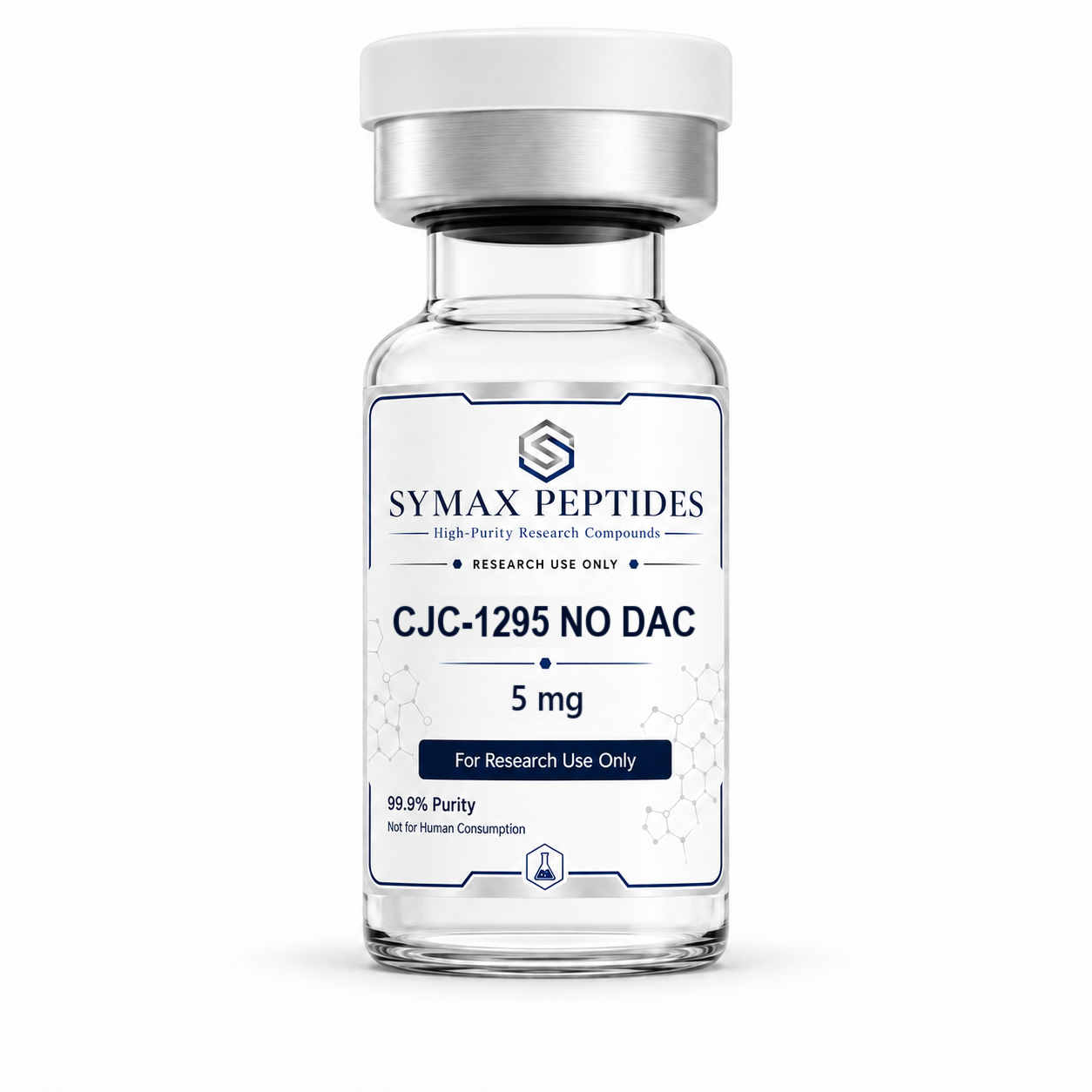 CJC-1295 No DAC 5mg research compound vial